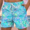 Men GYJ Bottoms | Men'S Colorful Casual Shorts Blue