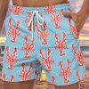 Men HLJ Shorts | Men'S Lobster Drawstring Board Shorts Light Blue