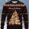 Men DJ Ugly Sweater | Retro Merry Cocksmas Printed Casual Crew Neck Sweatshirt Photo Color