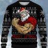 Men BXL Ugly Sweater | Men'S Crew Neck Casual Fun Christmas Print Sweatshirt 25577886Xl Black