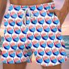 Men GYJ Bottoms | Men'S Lemon Print Casual Shorts White