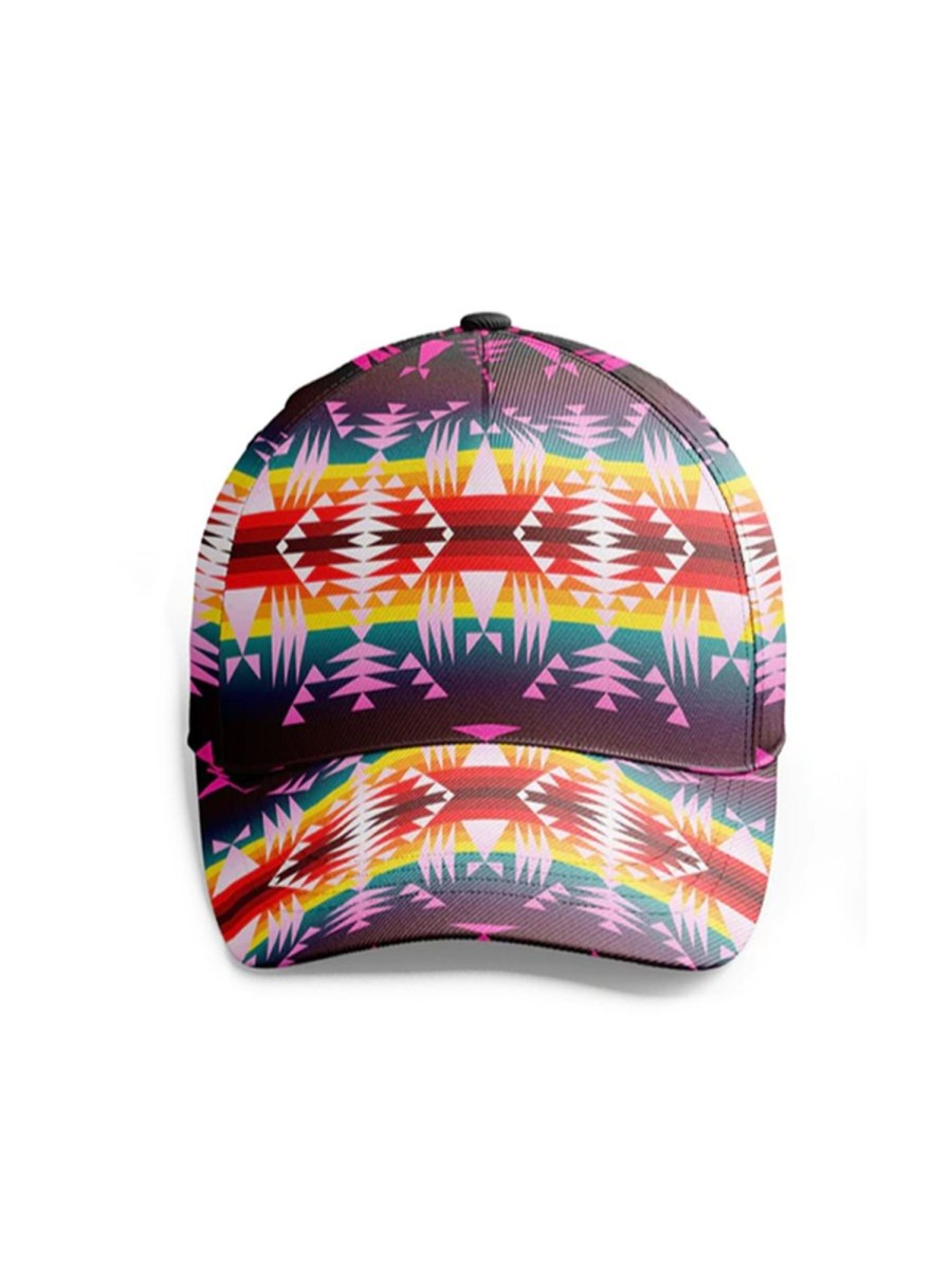 Accessories&Shoes GYJ | Geometric And Colorful Print Fashion Hat Photo Color