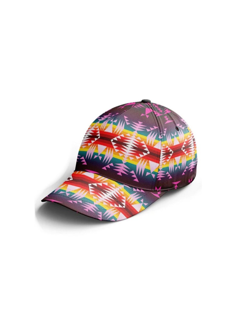 Accessories&Shoes GYJ | Geometric And Colorful Print Fashion Hat Photo Color