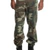 Men QMY Bottoms | Men'S Outdoor Cargo Pants Camouflage