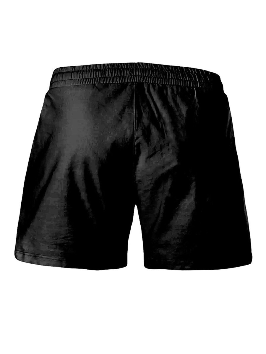 Men DJ Bottoms | Angry Chicken Pocket Shorts Black