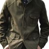 Men DJ Jacket | Stand Collar Multi-Pocket Single-Breasted Casual Jacket Army Green