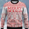 Men DJ Ugly Sweater | Fun Merry Cocksmas Printed Crew Neck Sweatshirt