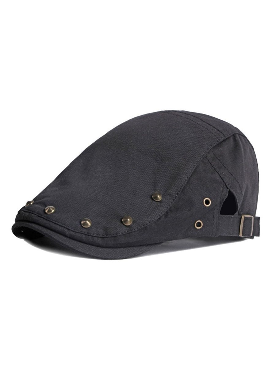 Accessories&Shoes BXL | Men'S And Women'S Casual Forward Rivet Peaked Cap