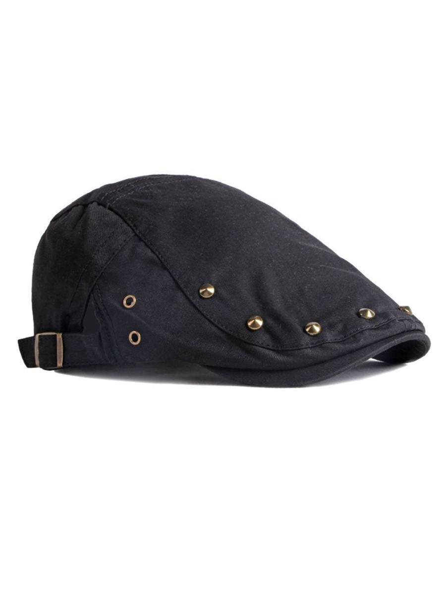 Accessories&Shoes BXL | Men'S And Women'S Casual Forward Rivet Peaked Cap