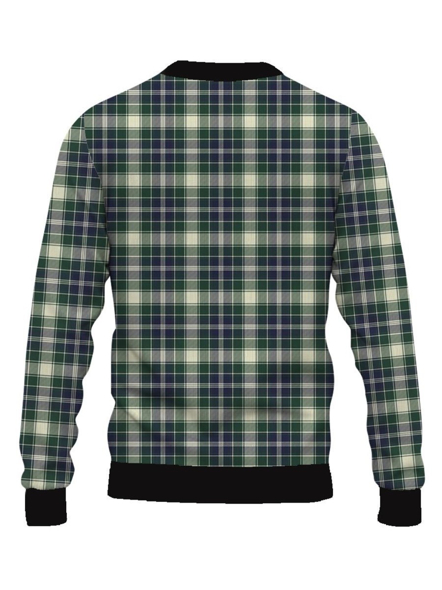 Men BXL Ugly Sweater | Men'S Crew Neck Casual Loose Plaid Print Sweatshirt 04768416Xl Green