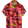 Men HLJ Shirts | Men'S Coconut Islands Short Sleeve Shirt Red