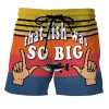 Men DJ Shorts | That Fish Is So Big Print Pocket Shorts Photo Color