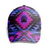 Accessories&Shoes GYJ | Geometric Triangle Pattern Personalized Paw Print Fashion Hat Purple