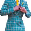 Men BXL Jacket | Vintage Plaid Lapel Double-Breasted Casual Blazer Blue