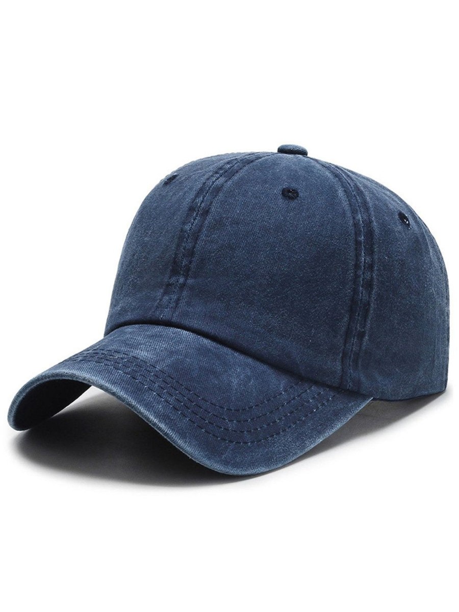 Accessories&Shoes HLJ | Vintage Versatile Washed Cloth Distressed Casual Baseball Hat