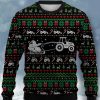 Men GYJ Ugly Sweater | Men'S Christmas Print Crew Neck Sweatshirt Black