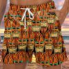 Men LJC Shorts | Tiki Print Track Shorts Photo Color