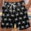 Men DJ Shorts | Spider Print Pocket Tie Shorts Black