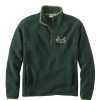 Men BXL T-Shirts | Men'S Outdoor Retro Contrast Color Hunter Moose Henry Velvet Polo Sweatshirt Grmy Green