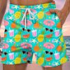 Men GYJ Shorts | Summer Style Print Casual Shorts Green