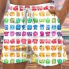 Men GYJ Bottoms | Colorful Ladies Chest Print Casual Shorts White