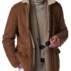 Men DJ Jacket | Vintage Suede Double Pocket Lapel Casual Jacket Brown