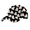 Accessories&Shoes LJC | Versatile Classic Ghost Chest Print Hat Black