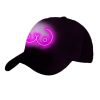 Accessories&Shoes DJ | Fun Neon Boobs Print Cap Purple