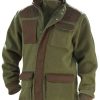 Men BXL Jacket | Retro Fleece Thick Warm Contrast Multi-Pocket Jacket Coat Army Green