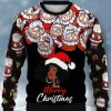 Men BXL Ugly Sweater | Men'S Casual Santa And Belle Crew Neck Sweatshirt Photo Color