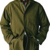 Men BXL Jacket | Retro Multi-Pocket Solid Color Cotton Twill Casual Lapel Jacket Army Green