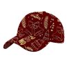 Accessories&Shoes DJ | Merry Christmas Print Unisex Adjustable Peaked Cap Red