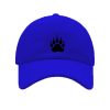 Accessories&Shoes GYJ | Versatile Classic Solid Color Paw Print Hat Blue