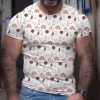 Men DJ T-Shirts | Men'S Lgbt Rainbow Pride Cock Funny T-Shirt White