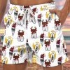 Men BXL Bottoms | Hawaiian Fun Christmas Art Print Casual Shorts