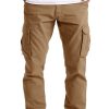 Men BXL Bottoms | Men'S Loose Casual Solid Color Multi-Pocket Cargo Straight Pants