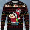 Men DJ Ugly Sweater | Fun Santa Cocks Print Casual Crew Neck Sweatshirt Photo Color