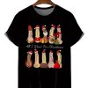 Men DJ T-Shirts | Christmas Cocks Print Casual Round Neck Short-Sleeved T-Shirt Black