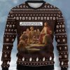 Men DJ Ugly Sweater | Best Gift For Christmas Jesus Custom Crewneck Sweatshirt Photo Color