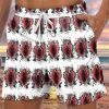 Men BXL Bottoms | Hawaiian Fun Christmas Art Print Casual Shorts