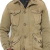 Men QMY Jacket | Men'S Outdoor Vintage Multi-Pocket Jacket Brown