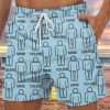 Men DJ Shorts | You Have A Small Cock But I Have Big Printed Pocket Shorts Blue