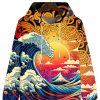 Men GYJ T-Shirts | Men'S Retro Wave Print Casual All-Match Hoodie Photo Color