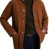 Men DJ Jacket | Retro American 3-Pocket Lapel Single-Breasted Casual Jacket Brown